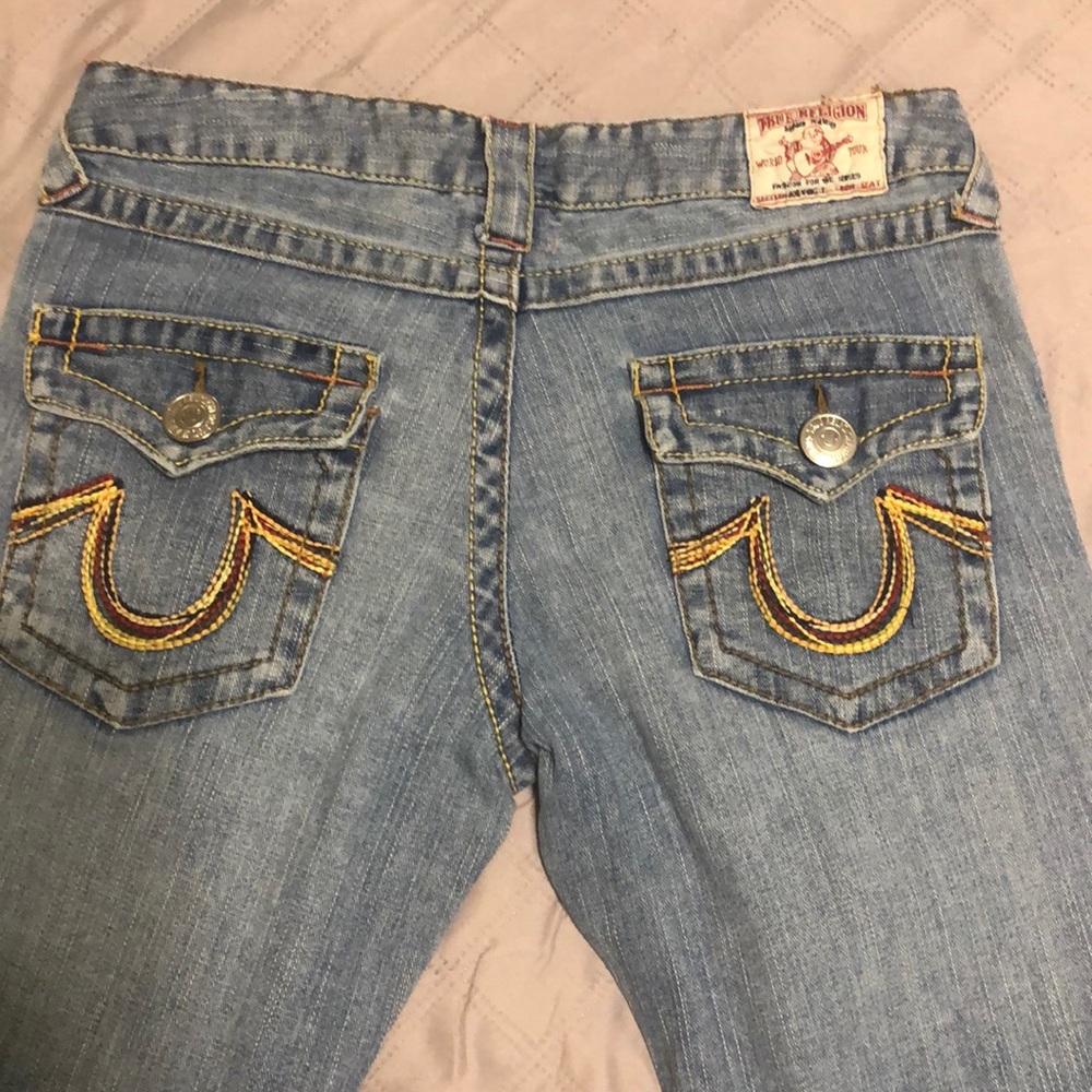 True Religion blue jeans